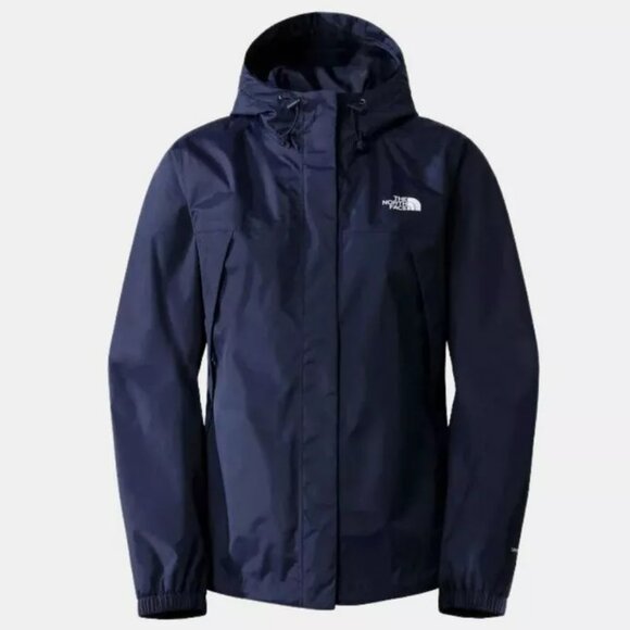 NEW The North Face Women's Antora Rain Jacket Summit Navy Size M#2502* - Picture 1 of 14